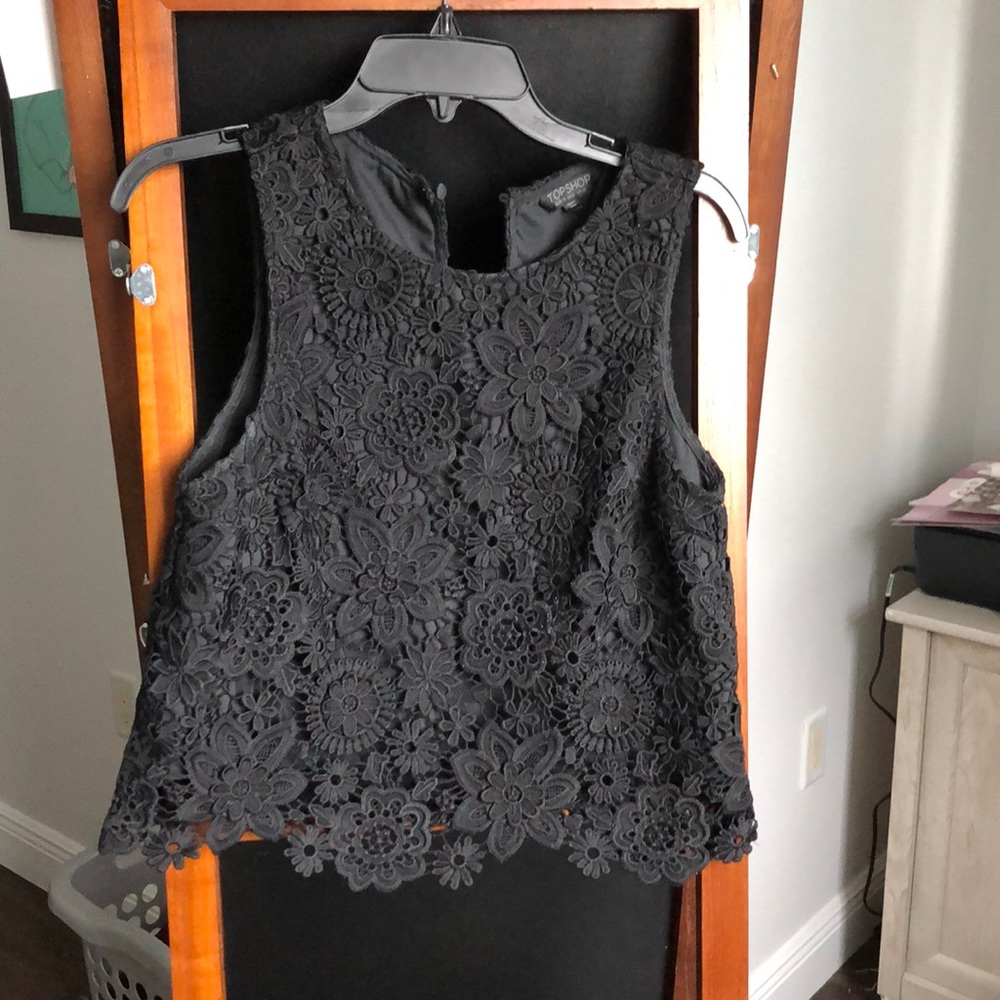 Black topshop top